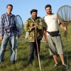   В экспедиции по Дагестану (крайний справа - Сергей Рыбалкин).     4 июля 2010, Дагестан, запад Андийского хребта.    