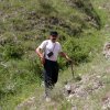   В экспедиции по хребту Чонкатау.       23.06.2004, Дагестан, хребет Чонкатау.    