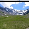   Хребет Кябяктепе в районе горы Деавгай.       Фото: © Валентин Тихонов.      28.06.2007, Дагестан.    